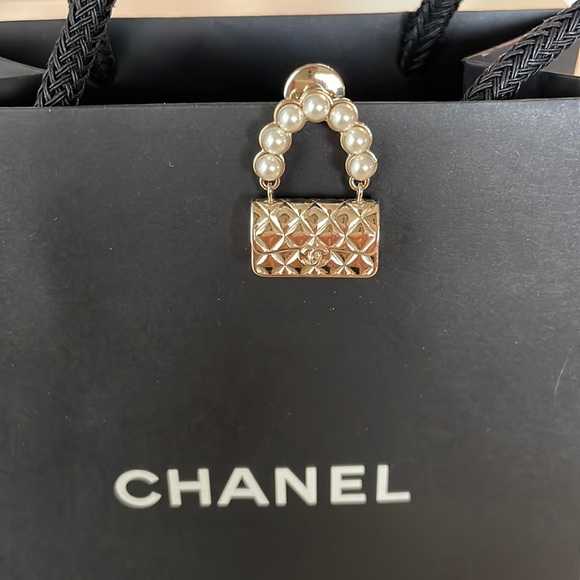 Chanel Brooch Fashion CHANEL CF Bag Fashion Brooch
